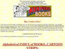 Tablet Screenshot of kenpiercebooks.com